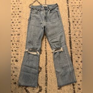 Carly Jean Kate Distressed Jeans, size 1